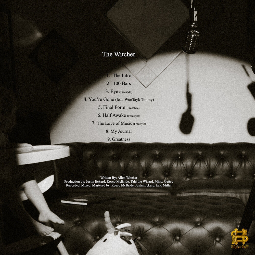 The Witcher back cover art